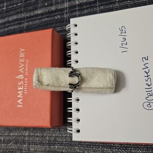 Floral Horseshoe Ring